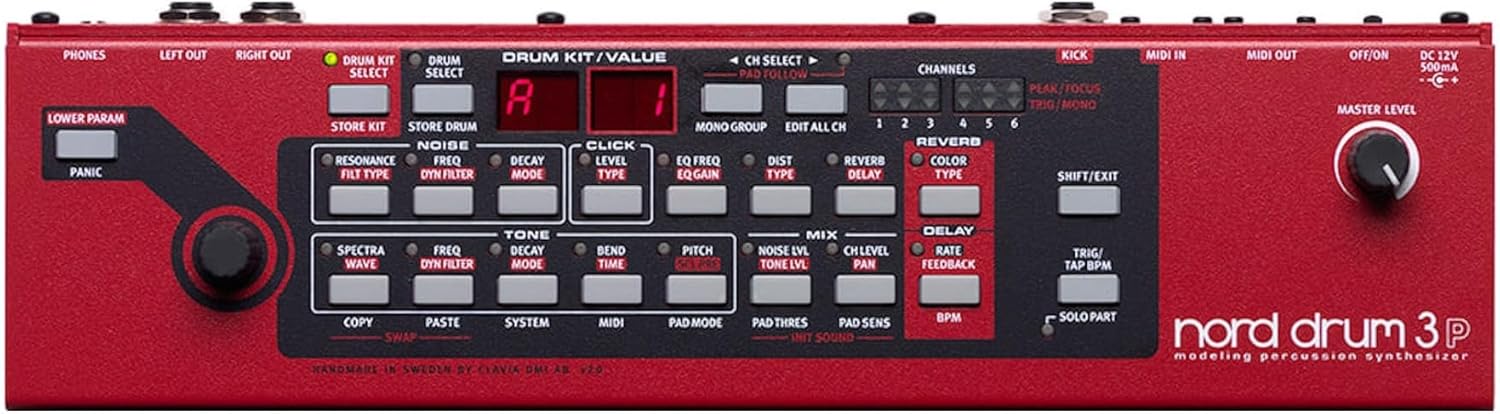 Nord Drum 3P and High-End Percussion Synthesis: When Modeling Beats Analog for Live Performance